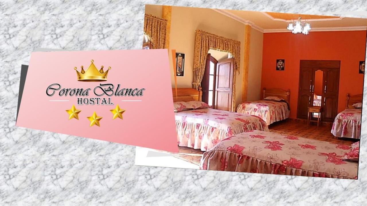 Hostal Corona Blanca Sucre Exterior foto
