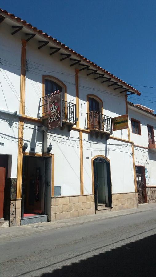 Hostal Corona Blanca Sucre Exterior foto